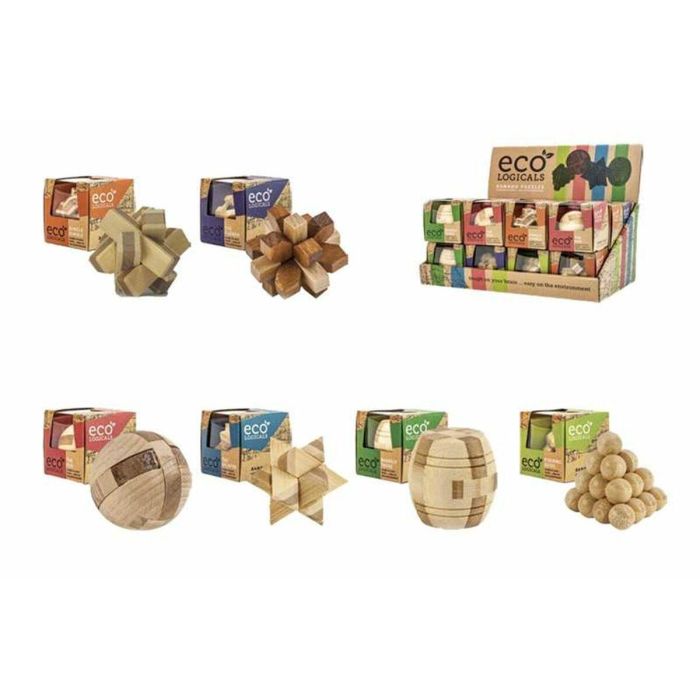 Juego mini desafios eco logicals. desarolla tu capacidad creativa. desafios manuales fabricados en bambú. - modelos surtidos 3 Juego mini desafios eco logicals. desarolla tu capacidad creativa. desafios manuales fabricados en bambú. - modelos surtidos 3