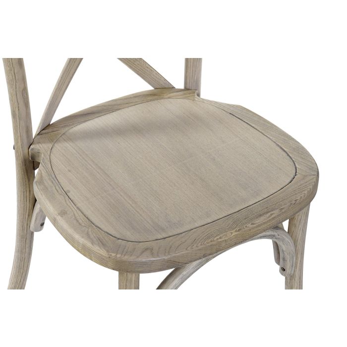 Silla Alpino DKD Home Decor Natural 41 x 89 x 50 cm (2 Unidades) 2