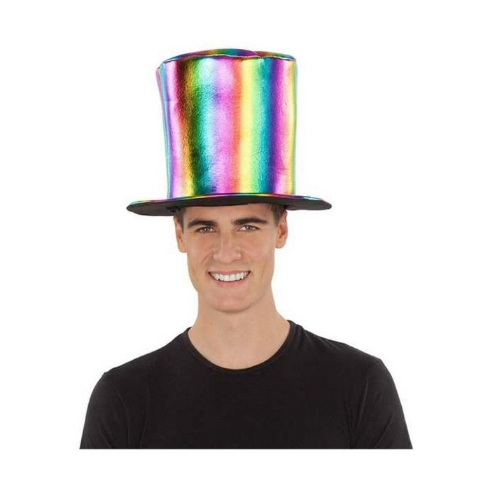 Sombrero de copa alta rainbow t/58 4