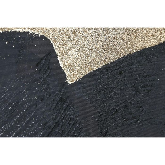 DKD Home Decor Cuadro Glam Chica Sombrero Dorado Negro Lienzo 143 x 103 cm Set de 2 Unidades 2 DKD Home Decor Cuadro Glam Chica Sombrero Dorado Negro Lienzo 143 x 103 cm Set de 2 Unidades 2