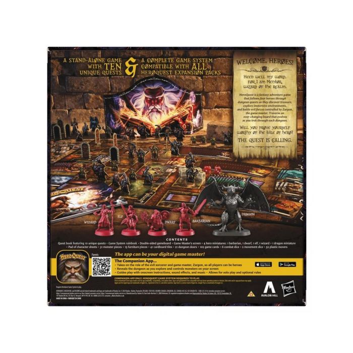 Hasbro Gaming Heroquest: First Light Juego de Mesa - Versión Introductoria, 10 Nuevas Aventuras, 67 Miniaturas, App Zargon, Español 2 Hasbro Gaming Heroquest: First Light Juego de Mesa - Versión Introductoria, 10 Nuevas Aventuras, 67 Miniaturas, App Zargon, Español 2