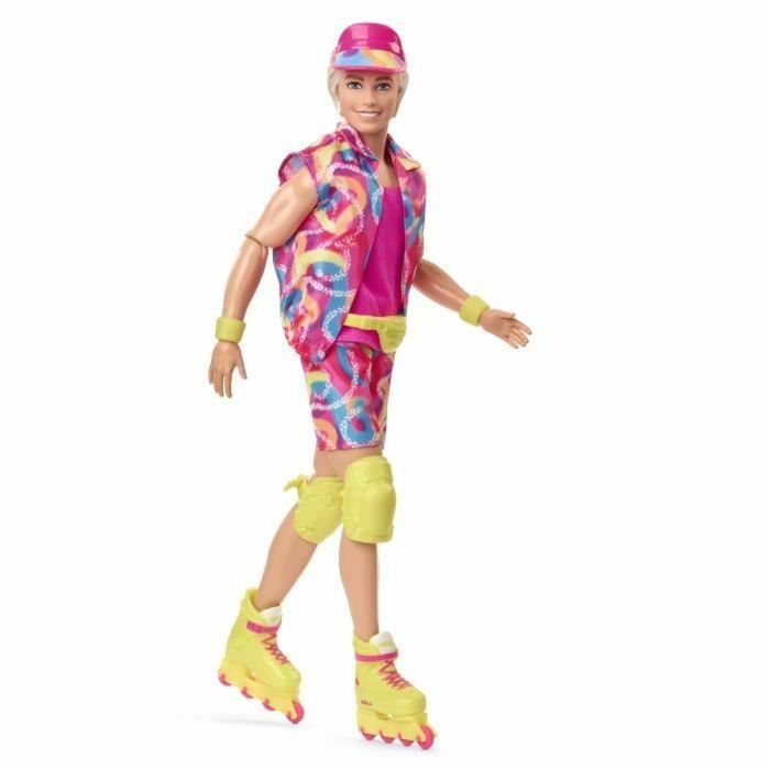 Barbie Ken Muñeco Fashion Doll de la Película con Ropa Retro de Patinaje, Edición Coleccionista 4