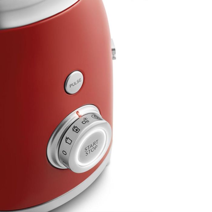 Smeg Batidora de Vaso de Vidrio Roja BLF03RDEU 4