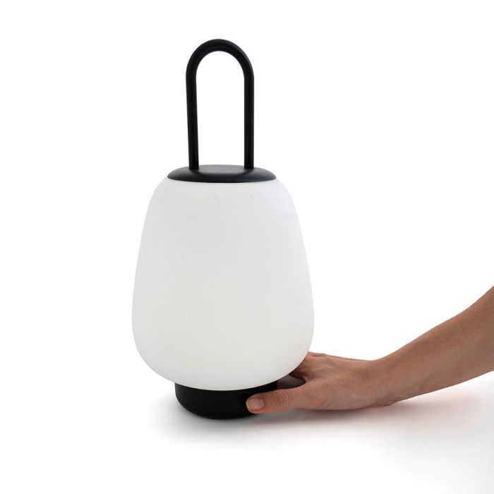 Lámpara Vidrio Outdoor Inalámbrica Nora Vinthera 15x15x31 cm 1