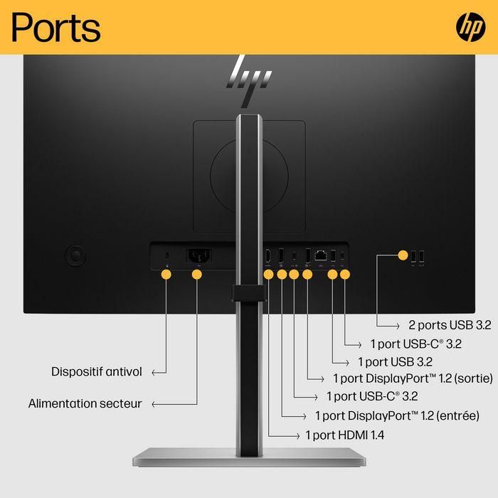 HP E24u G5 FHD USB-C Monitor 6 HP E24u G5 FHD USB-C Monitor 6