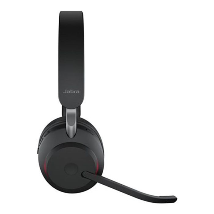 Jabra Evolve2 65 Stereo UC Auriculares Inalámbricos USB-A Negro con Estación de Carga y Link 380 4