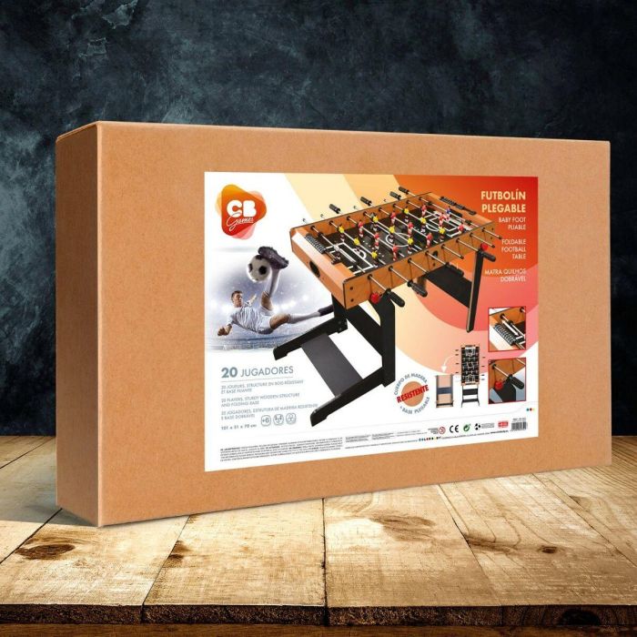 Futbolín CB Games 101 x 70 x 51 cm Plegable 1