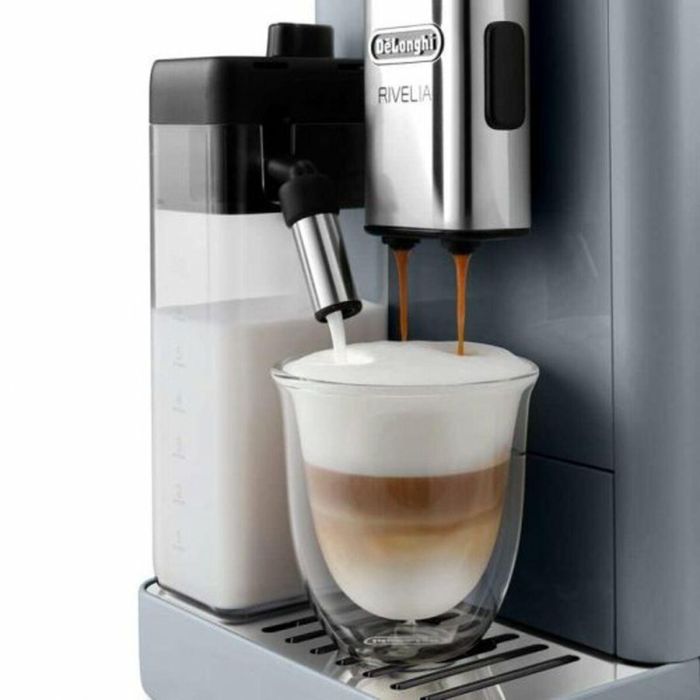 Cafetera Superautomática DeLonghi Rivelia EXAM440.55.G Gris 1450 W 3