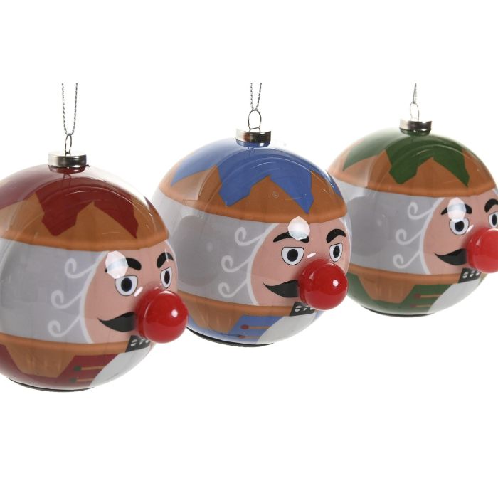 Decoracion Colgante Navidad Tradicional DKD Home Decor Multicolor 8 x 8 x 8 cm (6 Unidades) 2 Decoracion Colgante Navidad Tradicional DKD Home Decor Multicolor 8 x 8 x 8 cm (6 Unidades) 2