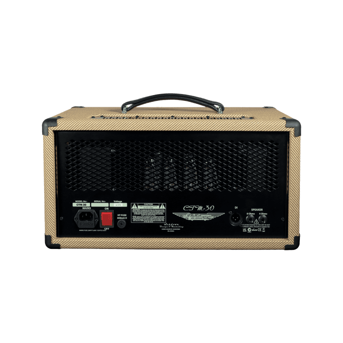 Amplificador Bajo Cabezal De Válvula Ashdown Ctm Tweed - 30W 1 Amplificador Bajo Cabezal De Válvula Ashdown Ctm Tweed - 30W 1