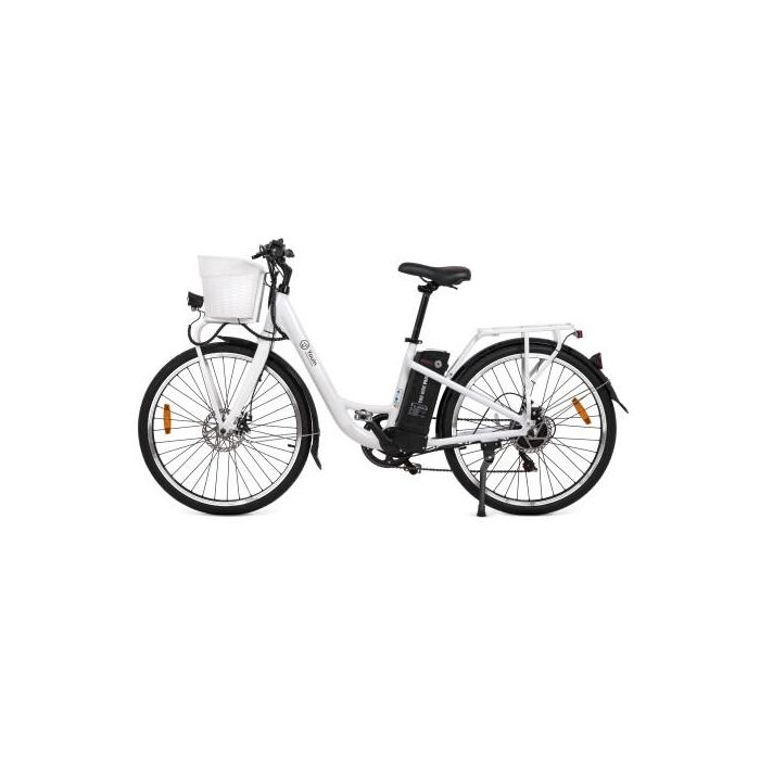 YOUIN YOURIDE Paris - PASEO - RUEDA 26” - BAT. INTEGRADA Y EXTRAIBLE - BLANCA