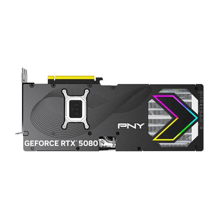PNY GeForce RTX 5080 16GB GDDR7 3Fan ARGB OC Tarjeta Gráfica PNY GeForce RTX 5080 16GB GDDR7 3Fan ARGB OC Tarjeta Gráfica
