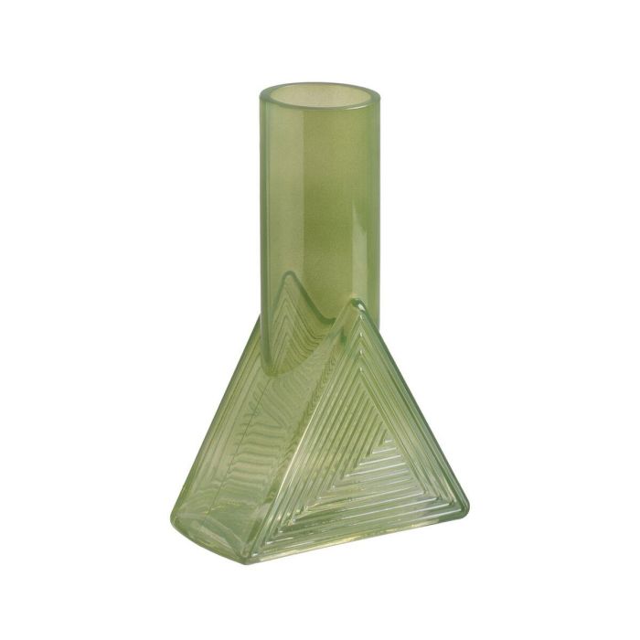 Figura Decorativa Amarillo Verde Botella 16,8 x 16,8 x 33,5 cm 5