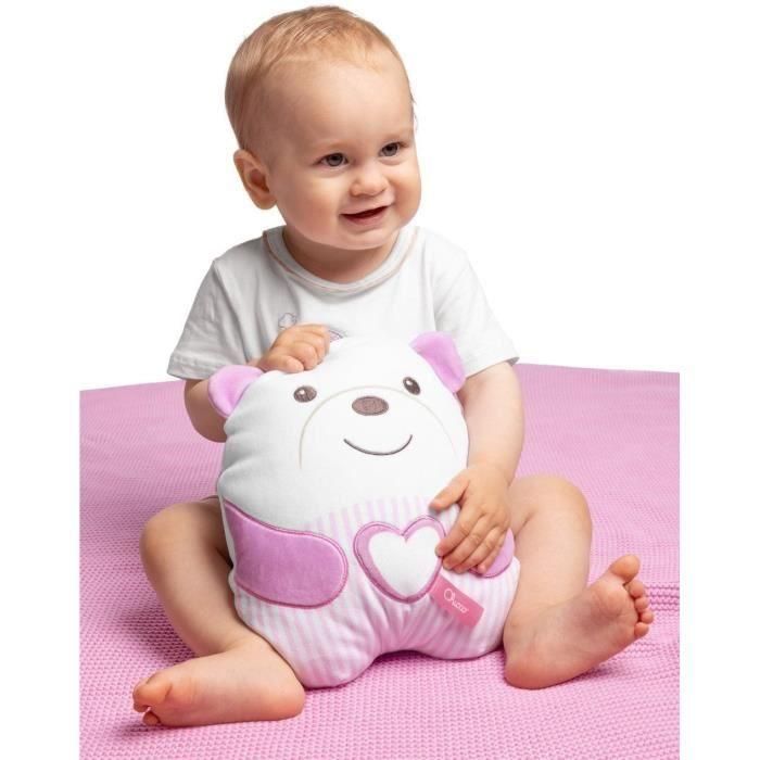 Osito de peluche suave - CHICCO - Rosa - Desde el nacimiento 1 Osito de peluche suave - CHICCO - Rosa - Desde el nacimiento 1