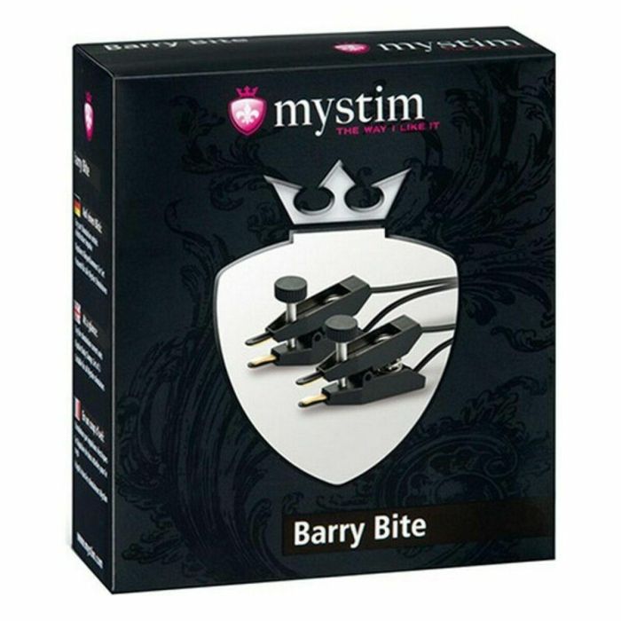 Pinzas de Electroestimulación Barry Bite Mystim Negro (2 uds) 6