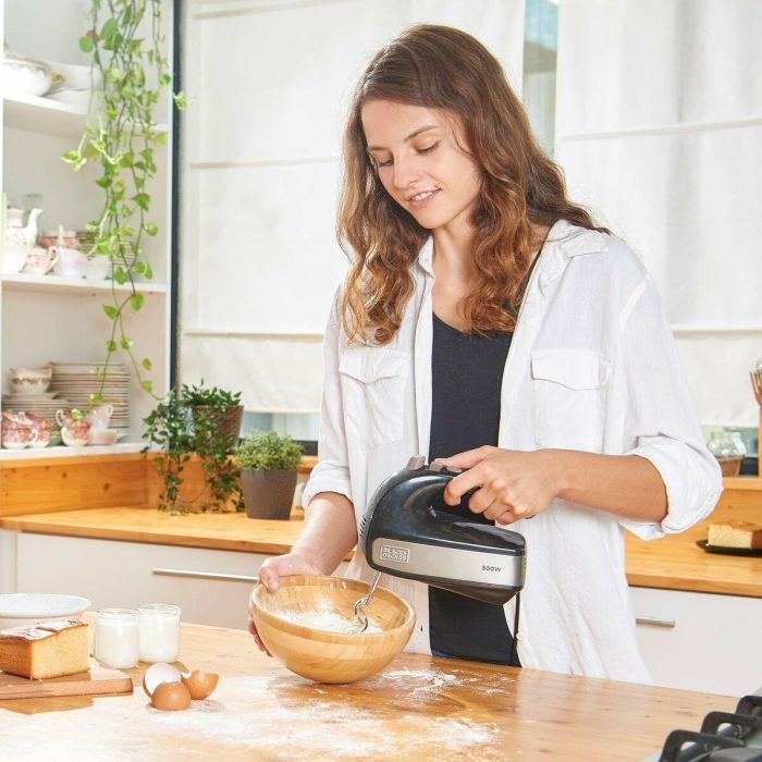 Batidora-Amasadora Black & Decker BXMX500E 500 W 11 Batidora-Amasadora Black & Decker BXMX500E 500 W 11