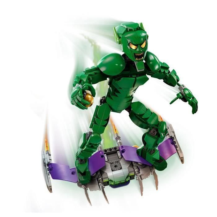 LEGO Marvel 76284 Duende Verde Minifigura de superhéroe de juguete para construir para niños 2