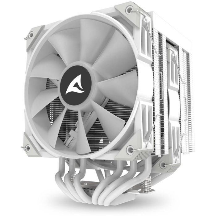 Sharkoon A60 RGB Refrigerador de aire para CPU 2 ventiladores 12cm 260W TDP Blanco 6 Sharkoon A60 RGB Refrigerador de aire para CPU 2 ventiladores 12cm 260W TDP Blanco 6
