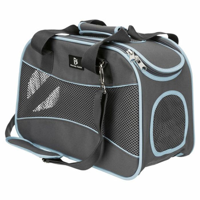 Bolso para Mascotas Trixie Alison Azul Gris Poliéster 20 × 29 × 43 CM 13