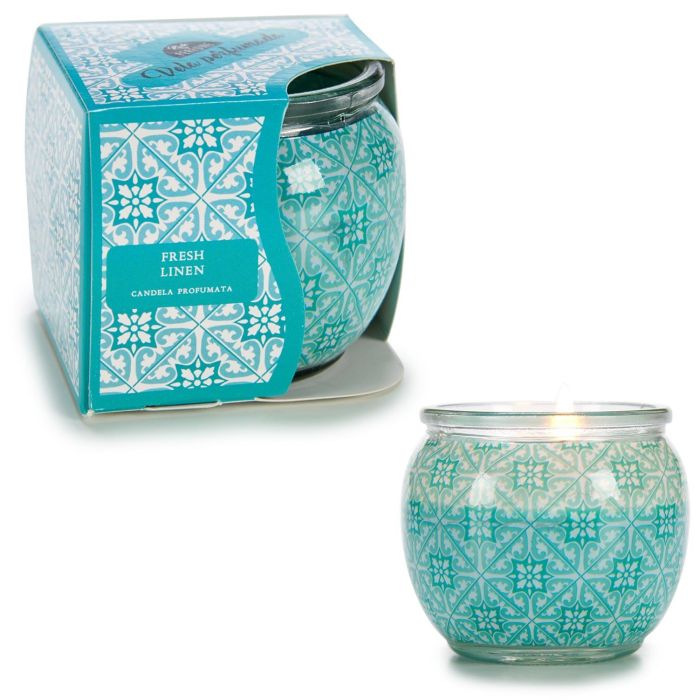 Vela Lino Fresco Azul - Acorde 7.5x6.3x7.5 cm (12 Unidades) 2 Vela Lino Fresco Azul - Acorde 7.5x6.3x7.5 cm (12 Unidades) 2