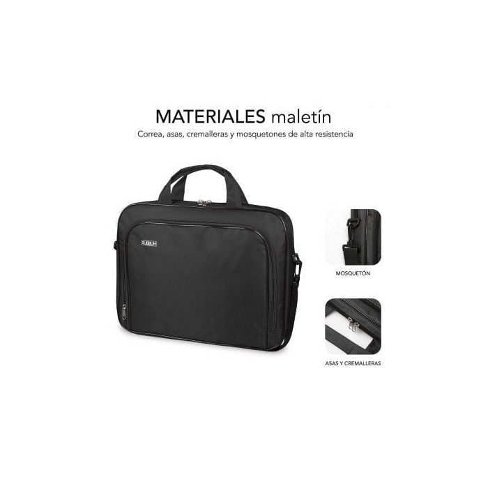 SUBBLIM Maletin Oxford Laptop Bag 15,4-16" Black 2 SUBBLIM Maletin Oxford Laptop Bag 15,4-16" Black 2