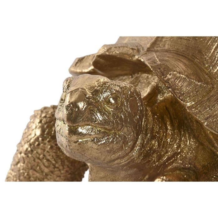 DKD Home Decor Figura Decorativa de Tortuga Moderna de Resina Color Dorado 41 x 32 x 58 cm 3 DKD Home Decor Figura Decorativa de Tortuga Moderna de Resina Color Dorado 41 x 32 x 58 cm 3