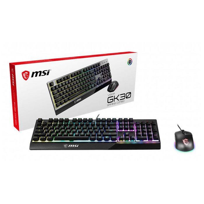 MSI Keybord, USB 2.0, RGB, Anti-Ghosting, Mouse, Optical, 5000 dpi MSI Keybord, USB 2.0, RGB, Anti-Ghosting, Mouse, Optical, 5000 dpi