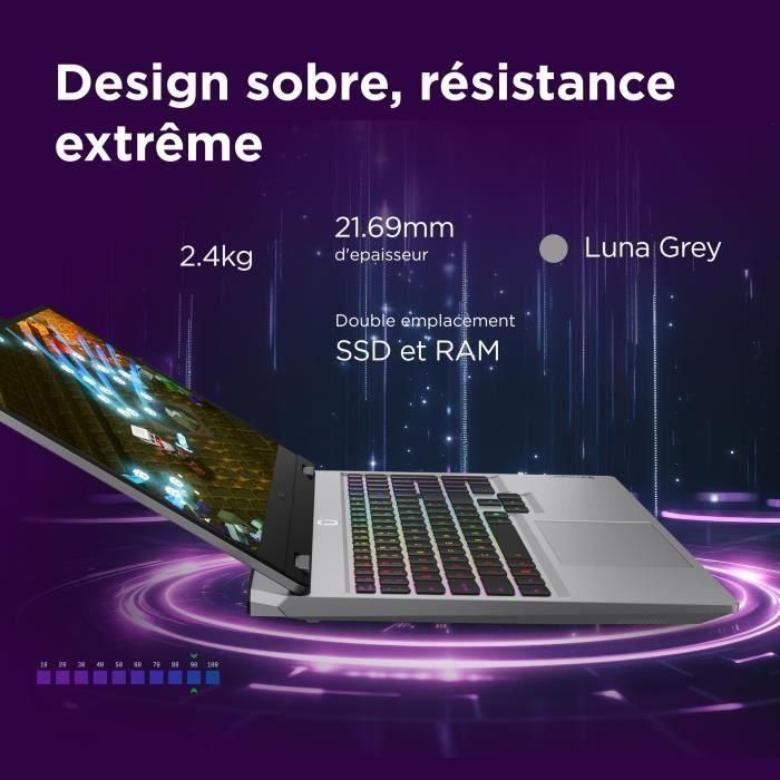 Portátil gaming LENOVO LOQ 15IRX10 | Sin Windows - Pantalla FHD de 15'' y 144 Hz - Core i7-13650HX - RTX 5060 de 115 W - 16 GB de RAM - SSD de 512 GB 5 Portátil gaming LENOVO LOQ 15IRX10 | Sin Windows - Pantalla FHD de 15'' y 144 Hz - Core i7-13650HX - RTX 5060 de 115 W - 16 GB de RAM - SSD de 512 GB 5