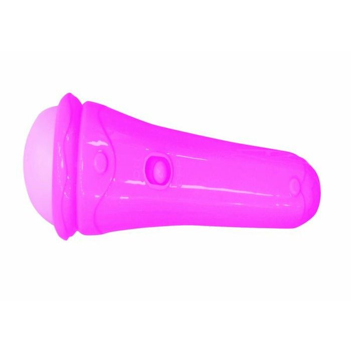Lexibook LEX1695286887130 Micrófono de Barbie con soporte ajustable, iluminado, 2 Micrófonos, efectos de voz y Bluetooth 1