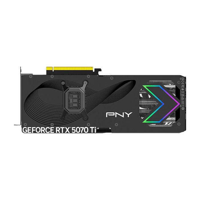 PNY RTX 5070Ti 16GB GDDR7 Tarjeta Gráfica con 3 Ventiladores y Refrigeración Activa 1