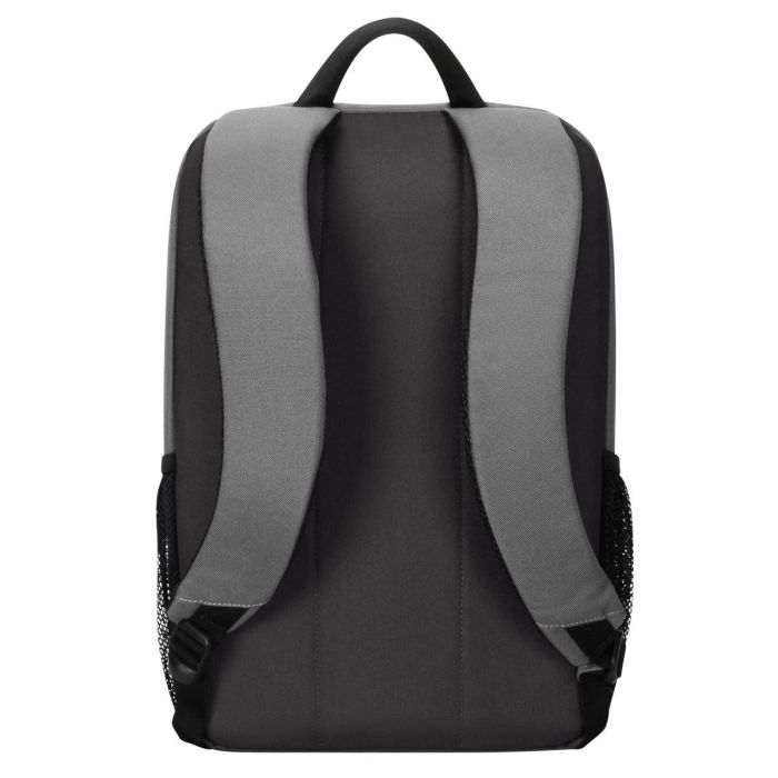 Targus Mochila Sagano Unisex para Portátiles de hasta 15.6" (39,6 cm), Diseño Monocromático Negro y Gris, Fabricada con PET Reciclado 2