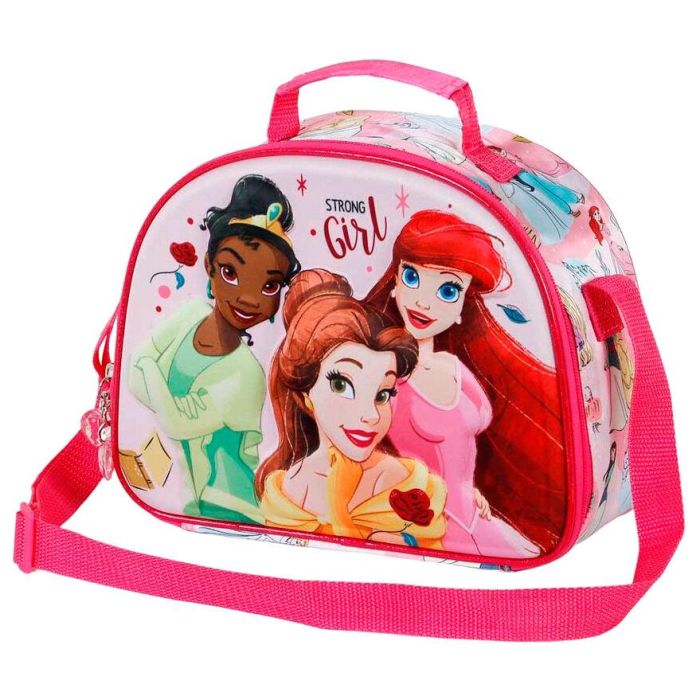 Bolsa portameriendas 3D Strong Princesas Disney 3 Bolsa portameriendas 3D Strong Princesas Disney 3