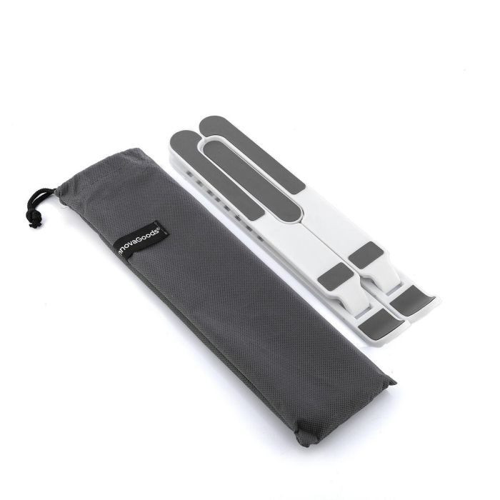 Soporte Plegable y Regulable para Portátil Flappot InnovaGoods 5 Soporte Plegable y Regulable para Portátil Flappot InnovaGoods 5