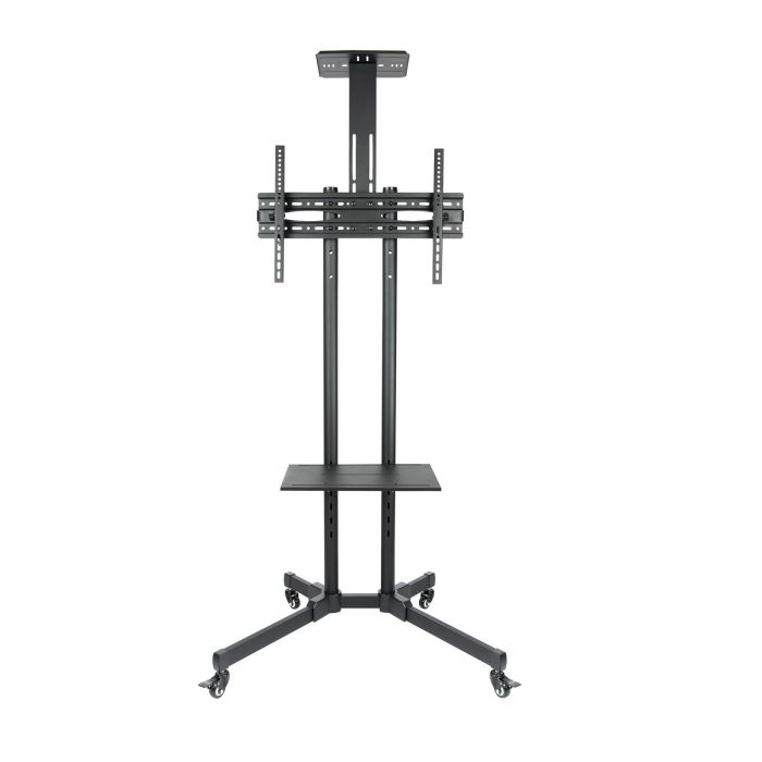 TooQ FS1470M-B Soporte de Suelo Inclinable Ajustable para TV 37-70" hasta 50kg VESA 200x200-600x400 con Ruedas y Bandejas Negro TooQ FS1470M-B Soporte de Suelo Inclinable Ajustable para TV 37-70" hasta 50kg VESA 200x200-600x400 con Ruedas y Bandejas Negro