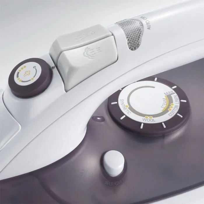 Severin BA3210 Plancha de Vapor - 2500W - Suela Cerámica Antiadherente - Sistema Antical y Antigoteo - Apagado Automático 1