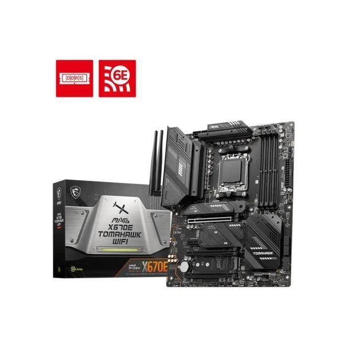 MSI MAG X670E TOMAHAWK WiFi placa base AMD X670 Zócalo AM5 micro ATX