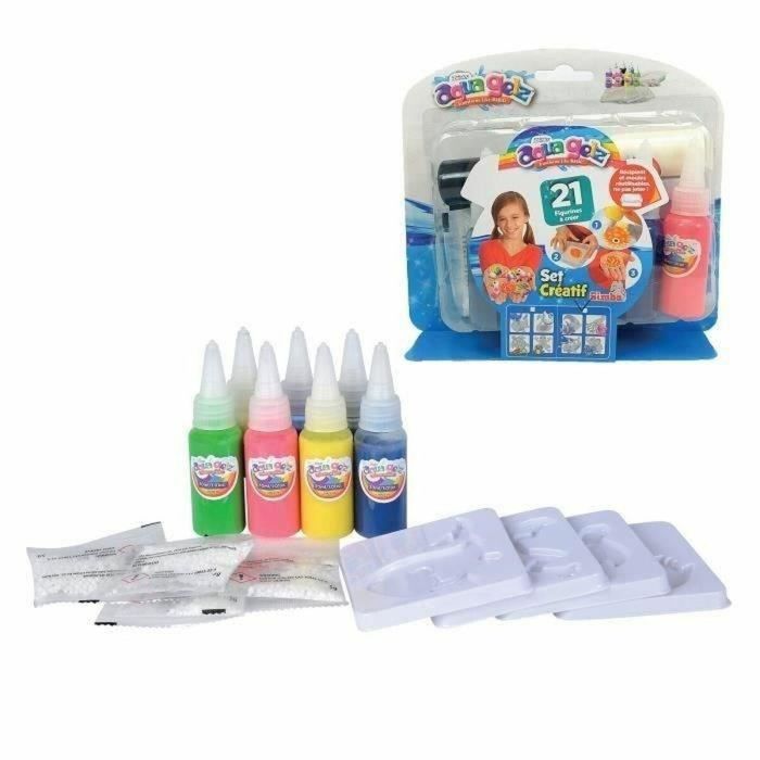 Simba SMOB106322562002 Kit Creativo Aqua Gelz con Figuras para Hacer Manualidades Divertidas 0 Simba SMOB106322562002 Kit Creativo Aqua Gelz con Figuras para Hacer Manualidades Divertidas 0