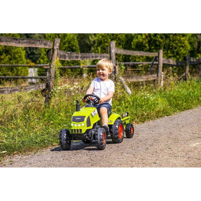 Falk Claas Arion Tractor de Pedales y Cargador Retroexcavadora con Remolque Basculante y Capó de Apertura para Niños 2-5 Años 2 Falk Claas Arion Tractor de Pedales y Cargador Retroexcavadora con Remolque Basculante y Capó de Apertura para Niños 2-5 Años 2