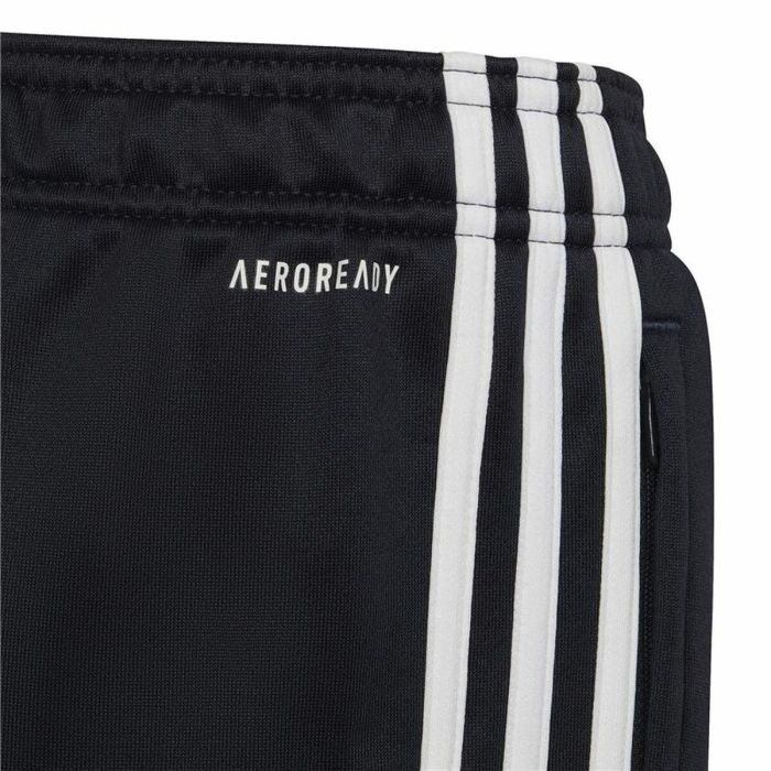 Pantalón de Chándal para Niños Adidas Designed To Move 3 band Negro 2 Pantalón de Chándal para Niños Adidas Designed To Move 3 band Negro 2
