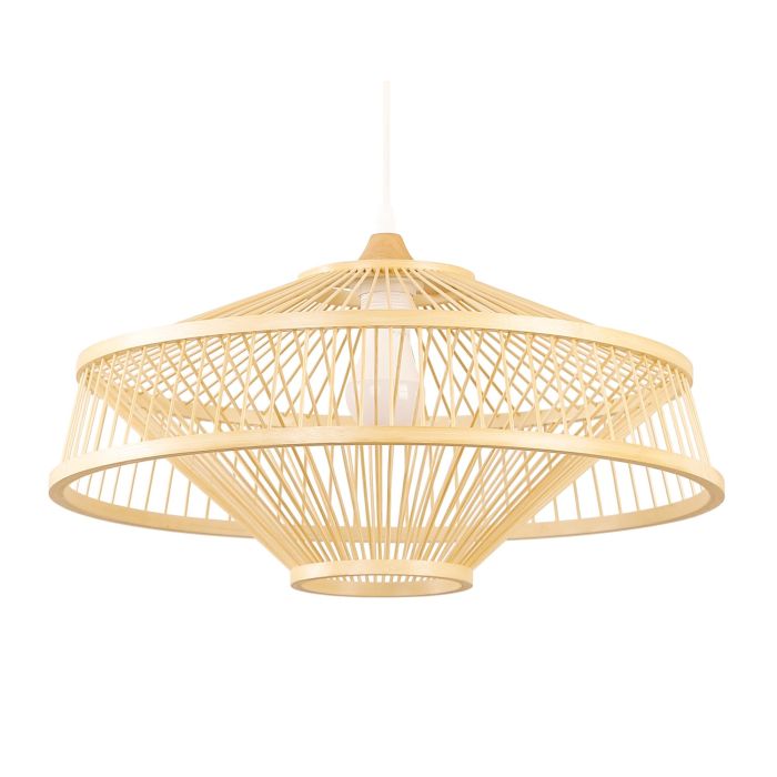 Lampara Techo Urban DKD Home Decor Natural 50 x 23 x 50 cm