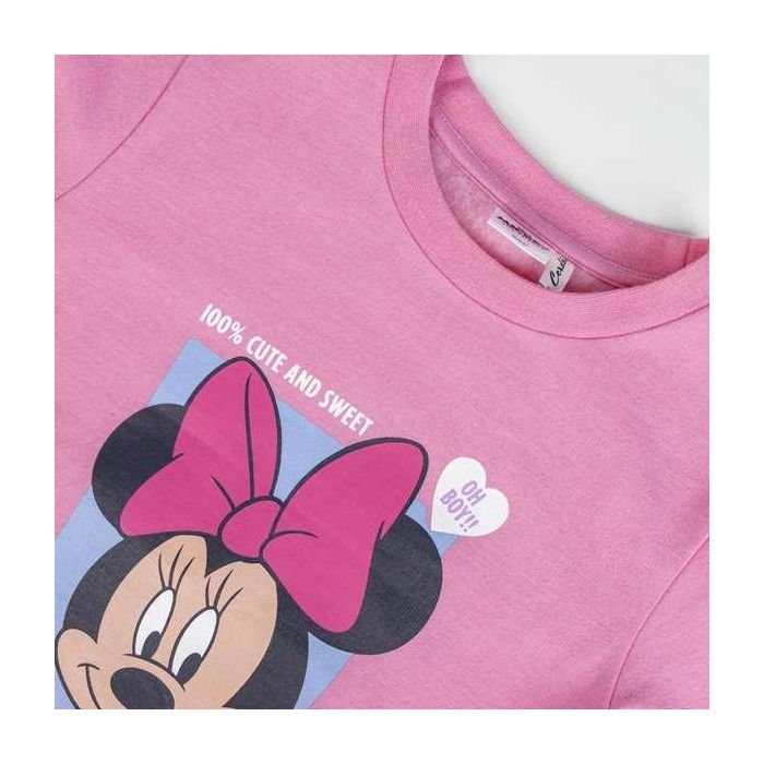 Chándal Infantil Minnie Mouse Rosa 7 Años 2 Chándal Infantil Minnie Mouse Rosa 7 Años 2