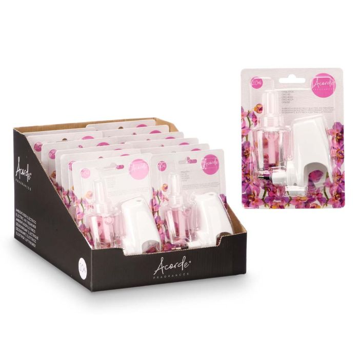 Ambientador Electrico 20Ml Orquidea Arte Regal 5X12CM (24 Unidades) 2 Ambientador Electrico 20Ml Orquidea Arte Regal 5X12CM (24 Unidades) 2