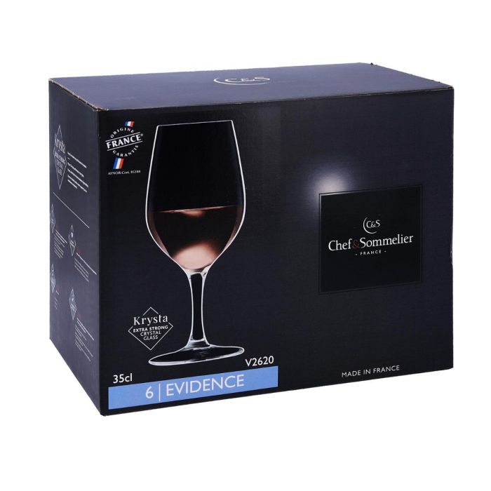 Chef & Sommelier Set 6 Copas Vino Krysta Evidence 35 cL 5