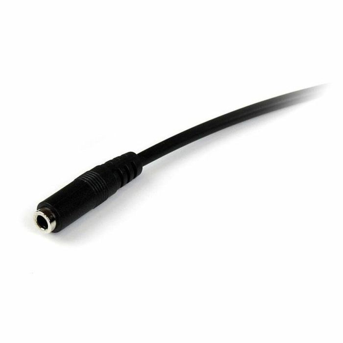 Cable Alargador Jack (3,5 mm) Startech MUHSMF2M (2 m) Negro 2