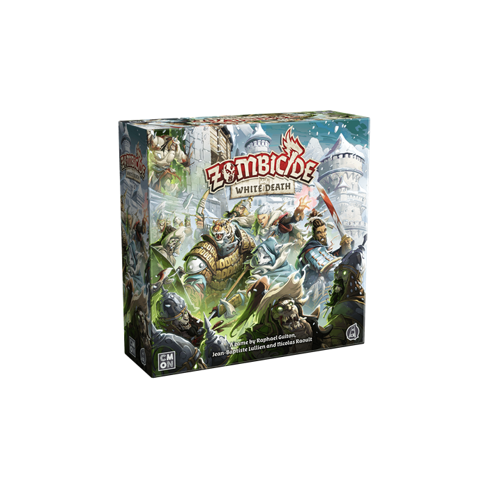 CMON GUF042ES Zombicide: White Death - Juego de tablero cooperativo de miniaturas, hordas de zombis. Español, 1-6 jugadores, +14 años CMON GUF042ES Zombicide: White Death - Juego de tablero cooperativo de miniaturas, hordas de zombis. Español, 1-6 jugadores, +14 años