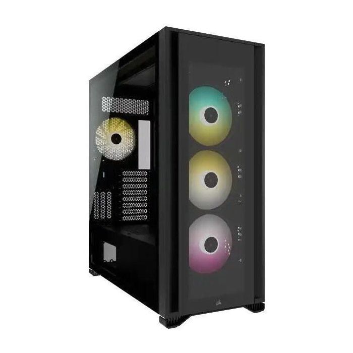 Corsair CC-9011226-WW iCUE 7000X RGB Cristal Templado Negro PC Torre E-ATX