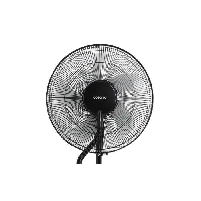 OCEANIC Ventilador nebulizador de pie 2 en 1 - Ø44 cm - 70 W - 2 L - Mando a distancia - Temporizador 4 OCEANIC Ventilador nebulizador de pie 2 en 1 - Ø44 cm - 70 W - 2 L - Mando a distancia - Temporizador 4