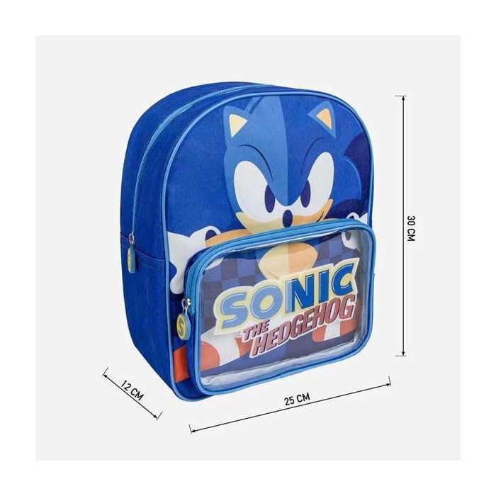 Mochila infantil sonic 25.0 x 30.0 x 1.2 cm 3 Mochila infantil sonic 25.0 x 30.0 x 1.2 cm 3