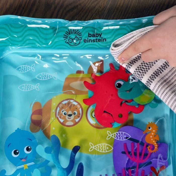 Esterilla de agua - BABY EINSTEIN Ocean Explorers Sensory Splash Water Mat - Tiempo boca abajo o juegos sentado - 0 a 36 meses 5 Esterilla de agua - BABY EINSTEIN Ocean Explorers Sensory Splash Water Mat - Tiempo boca abajo o juegos sentado - 0 a 36 meses 5