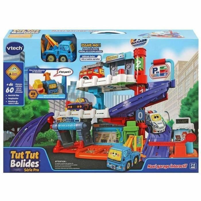 Pista de Carreras Vtech Tut Tut Bolides (FR) 2 Pista de Carreras Vtech Tut Tut Bolides (FR) 2